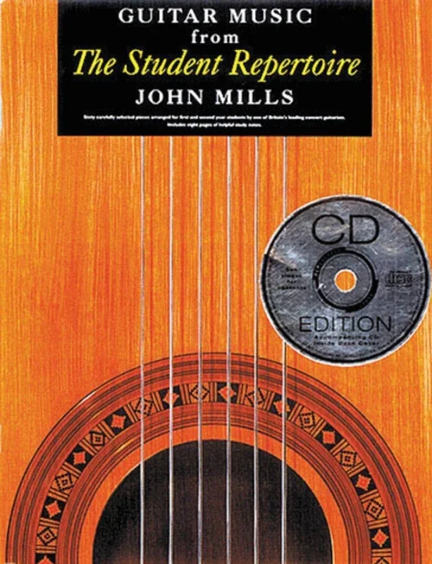 Guitar Music From The Student Repertoire Softcover Book/CD