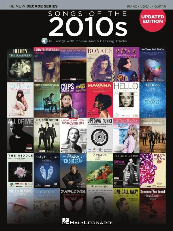HAL LEONARD 00338996 Songs of the 2010s – Updated Edition
