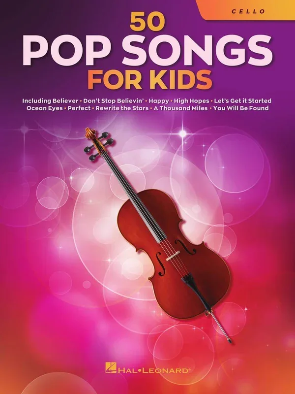 HAL LEONARD 00350967 50 Pop Songs for Kids – for Cello