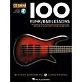 Hal Leonard 100 Funk/R&B Lessons – Bass Lesson Goldmine Series Book/Online Audio Standard