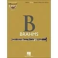 Hal Leonard Brahms: Clarinet Sonata In F Minor, Op.120, No.1 – Classical Play-Along (Book/CD) Vol.19 Standard