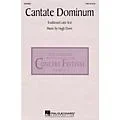 Hal Leonard Cantate Dominum SATB composed by Hugh Davis Standard