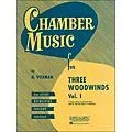 Hal Leonard Chamber Music Series for Three Woodwinds, Vol. 1 Flute, Oboe Or 2nd Flute, And Clarinet Standard