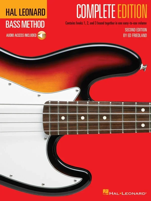 Hal Leonard Complete Bass Method – Book/Online Audio