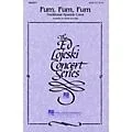 Hal Leonard Fum, Fum, Fum SATB a cappella arranged by Ed Lojeski Standard