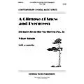 Hal Leonard Glimpse Of Snow And Evergreen, A SATB composed by Vijay Singh Standard