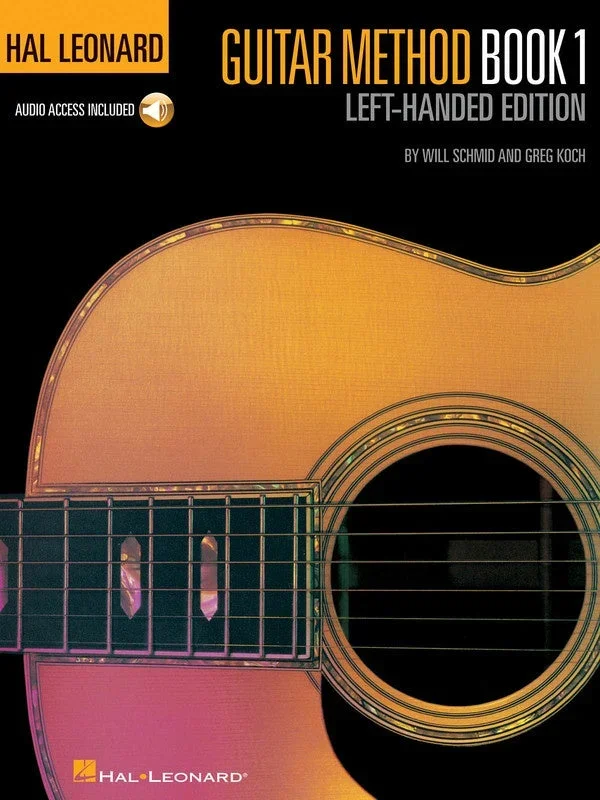 Hal Leonard Guitar Method, Book 1 with Audio – Left-Handed Edition