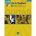Hal Leonard He Is Exalted – Guitar Edition Worship Band Play-Along Series Softcover with CD Composed by Various Standard