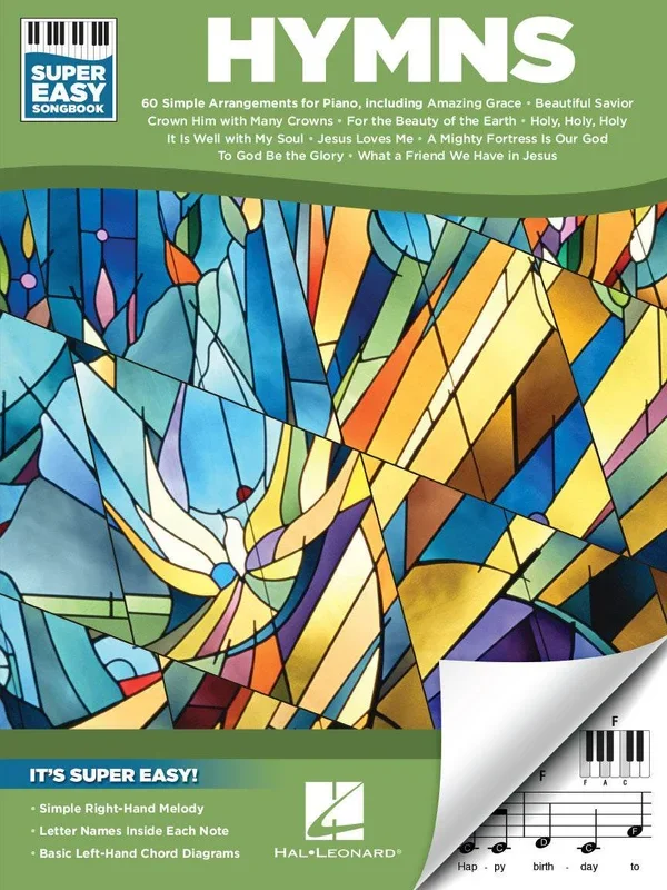 HAL LEONARD HL00194659 Hymns – Super Easy Songbook