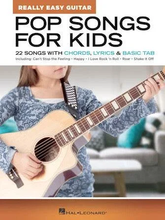 HAL LEONARD HL00286698 Pop Songs for Kids – Really Easy Guitar Series