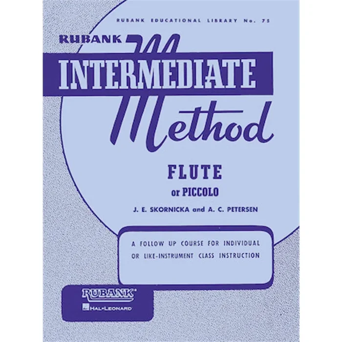 HAL LEONARD HL04470210 Rubank Intermediate Method – Flute or Piccolo