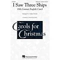 Hal Leonard I Saw Three Ships SSATB OPTIONAL A CAPPELLA arranged by Audrey Snyder Standard