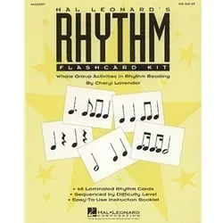 Hal Leonard Rhythm Flashcard Kit, Volume 1