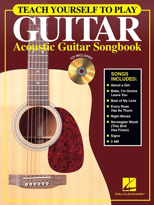 Hal Leonard Teach Yourself to Play Guitar – Acoustic Guitar Songbook