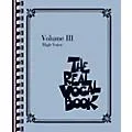 Hal Leonard The Real Vocal Book – Volume 3 – High Voice Standard