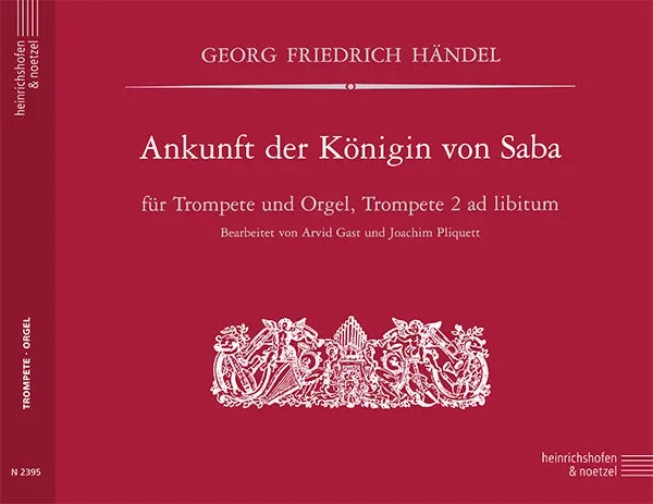 Handel: Arrival of the Queen of Sheba (arr. for trumpet & organ)