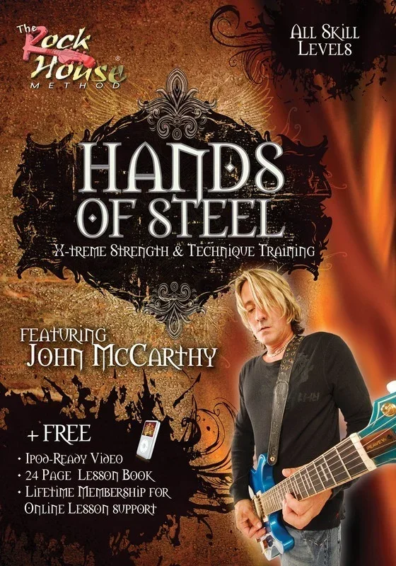 Hands Of Steel Workout Routines For Guitarists D Book