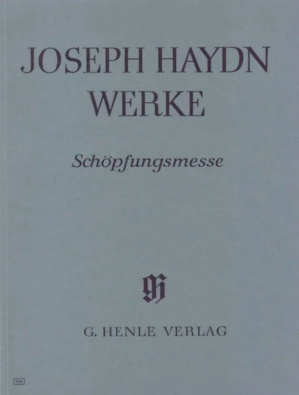 Haydn: Mass No 11 Creation Mass Full Score