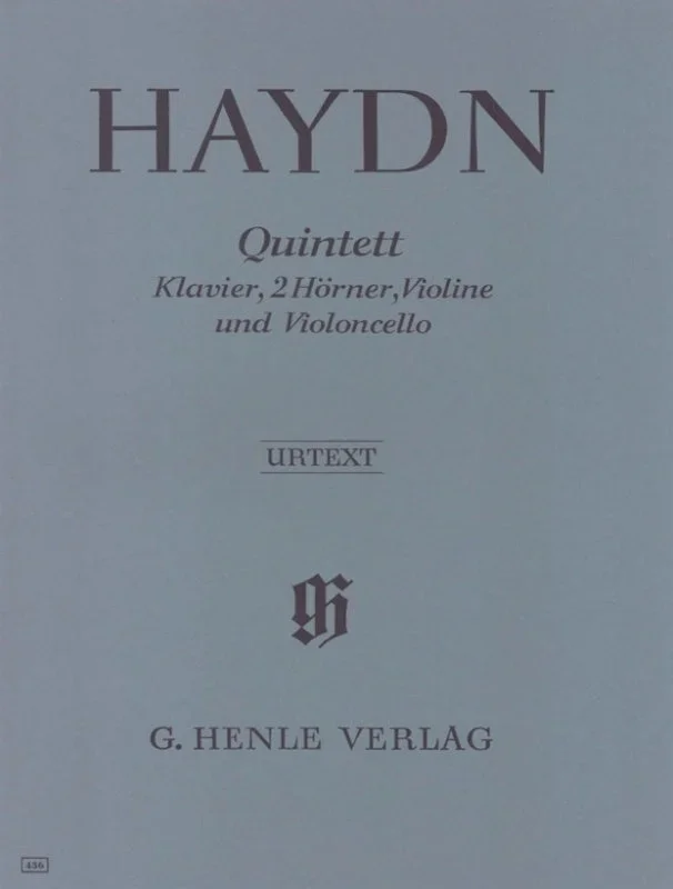 Haydn: Quintet in E-flat Major Hob XIV:1 Score & Parts