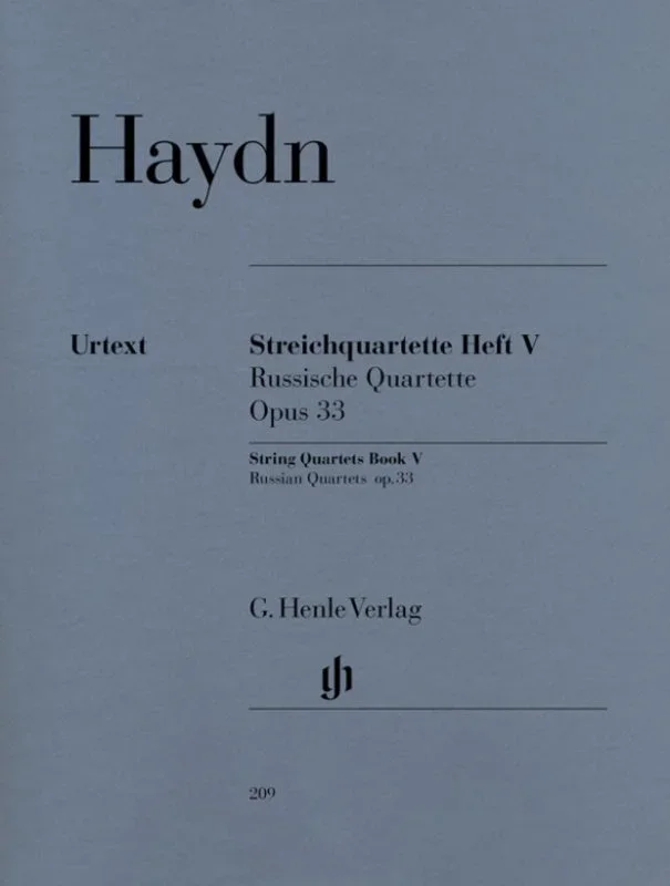 Haydn: String Quartets Volume 5 Op 33 Russian Quartets