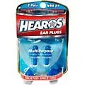 Hearos Multi-Purpose Series Ear Plugs 2 Pair + Free Case Standard