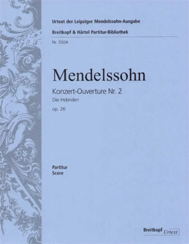 Hebrides Overture Op 26 Score