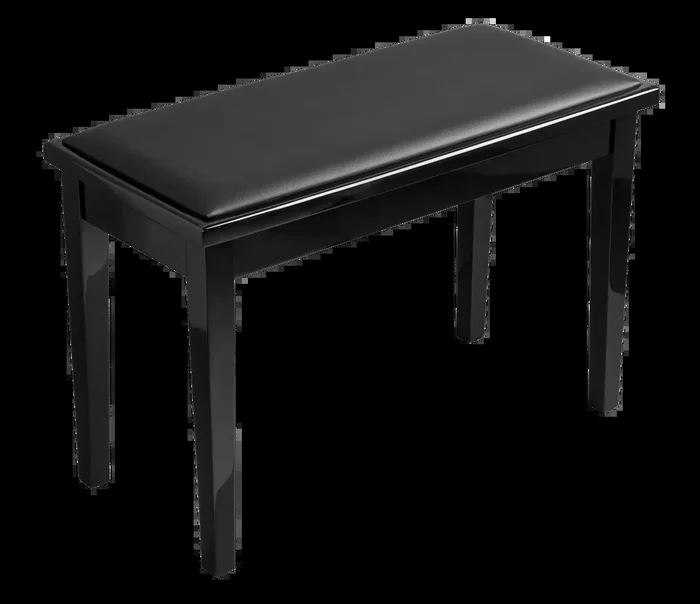 Hemingway HPB17B Piano Bench – Polished Ebony