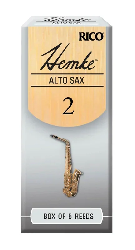 Hemke Alto Sax Reeds, Strength 2.0, 5-pack