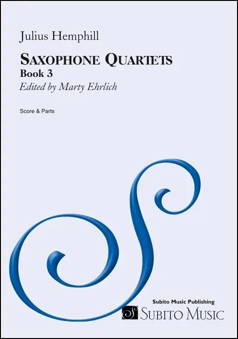 Hemphill: Saxophone Quartets – Book 3