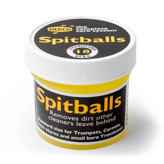 Herco Spitballs Small 18-Piece Brass Instrument Cleaning Discs