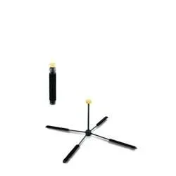 Hercules DS460B TravLite In-Footjoint Flute Stand