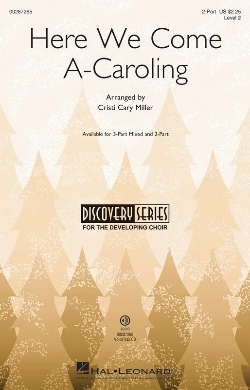 Here We Come A Caroling 2 Part (Octavo)