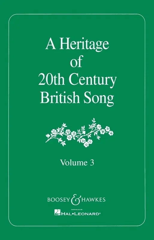 Heritage Of 20th Century British Song Vol 3