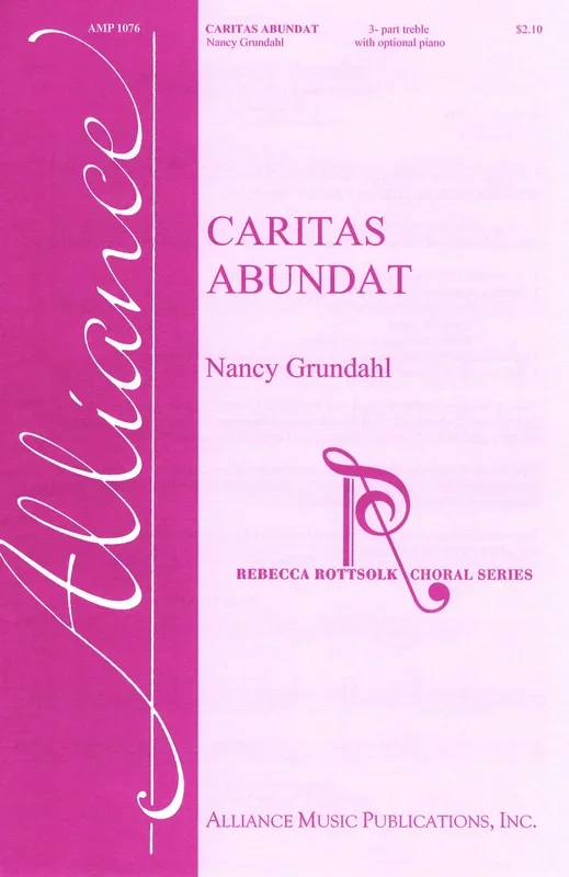 Hildegard: Caritas Abundant (arr. for 3-part treble)