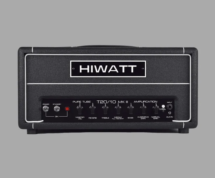 Hiwatt T20/10 MKIII Switchable 20W/10W Head W/ True-Spring Reverb