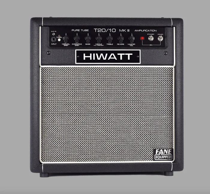 Hiwatt T20/10C Switchable 20W/10W Combo Amp W/ 1X12” Octapulse Speaker & True-Spring Reverb