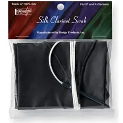 Hodge Silk Clarinet Swab – Black