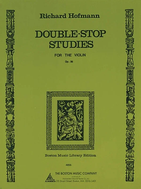 Hofmann – Double Stop Studies Op 96 Violin (Softcover Book)