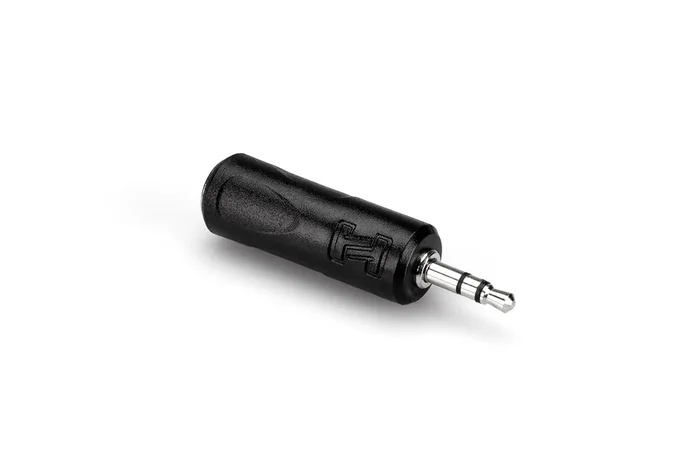Hosa Adaptor, 1/4 in TRS to 3.5 mm TRS