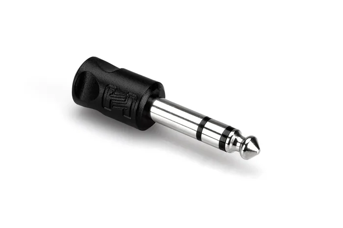 Hosa Adaptor, 3.5 mm TRS to 1/4 in TRS