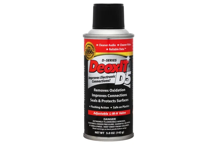 Hosa CAIG DeoxIT Contact Cleaner, 5% Spray, 5 oz