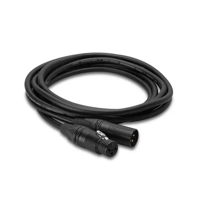Hosa Edge Elite Microphone Cable with Neutrik Connectors – 3 ft