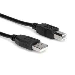 Hosa USB-203AB High Speed USB Cable Type A to Type B – 3ft