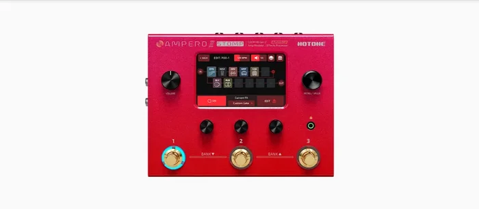 Hotone Ampero II 10th Anniversary Edition Red