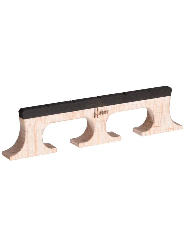 Huber 5-String Banjo Bridge, 11/16″ Height, Crowe Spacing