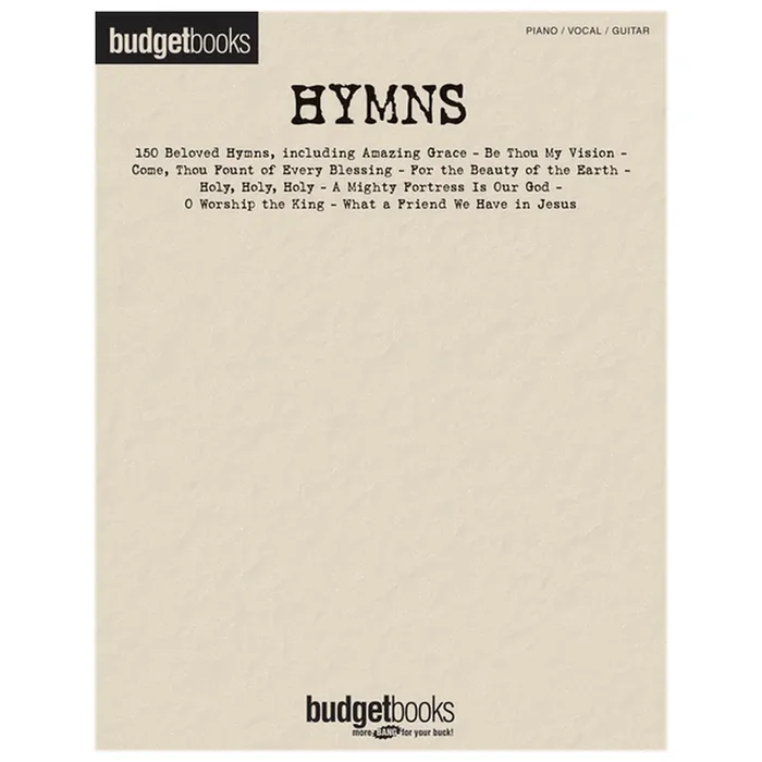 Hymns (Budget Books Series)