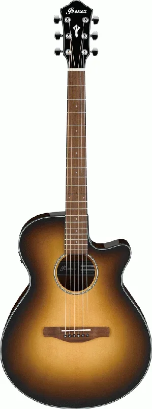 Ibanez AEG50 Acoustic Guitar w/ Cutaway & Pickup (Dark Honey Burst High Gloss)