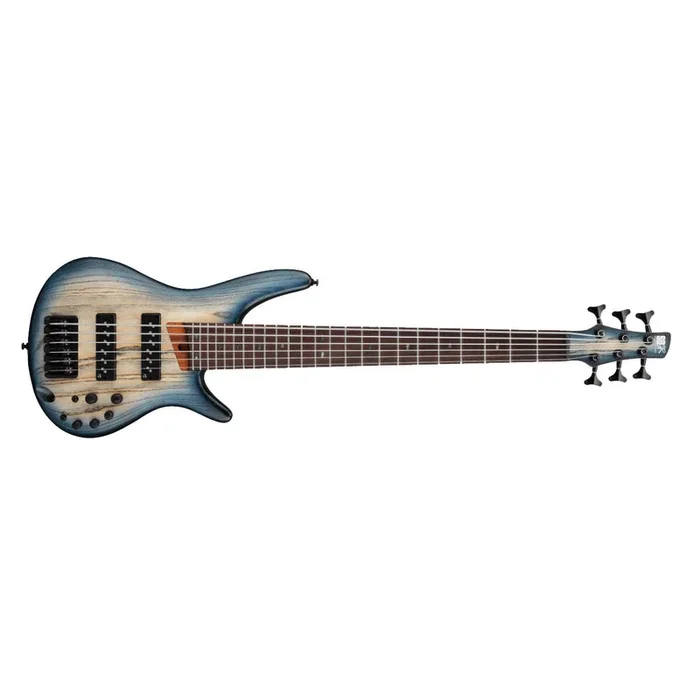 Ibanez SR606E Bass Guitar 6-String Flat Cosmic Blue Starburst – SR606ECTF