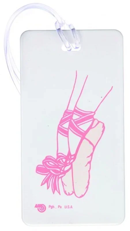 ID Tag Ballet Slippers