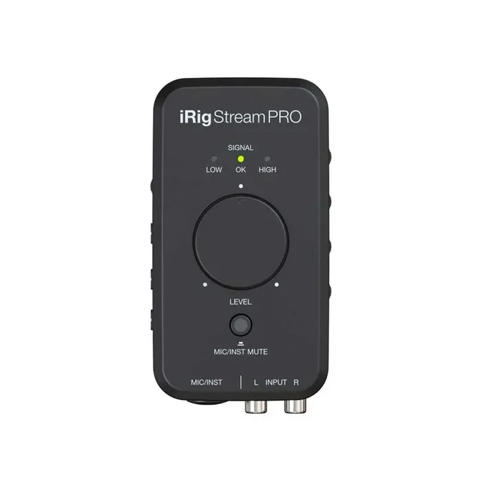 IK Multimedia iRig Stream Pro Streaming audio interface for iOS, Android, Mac/PC